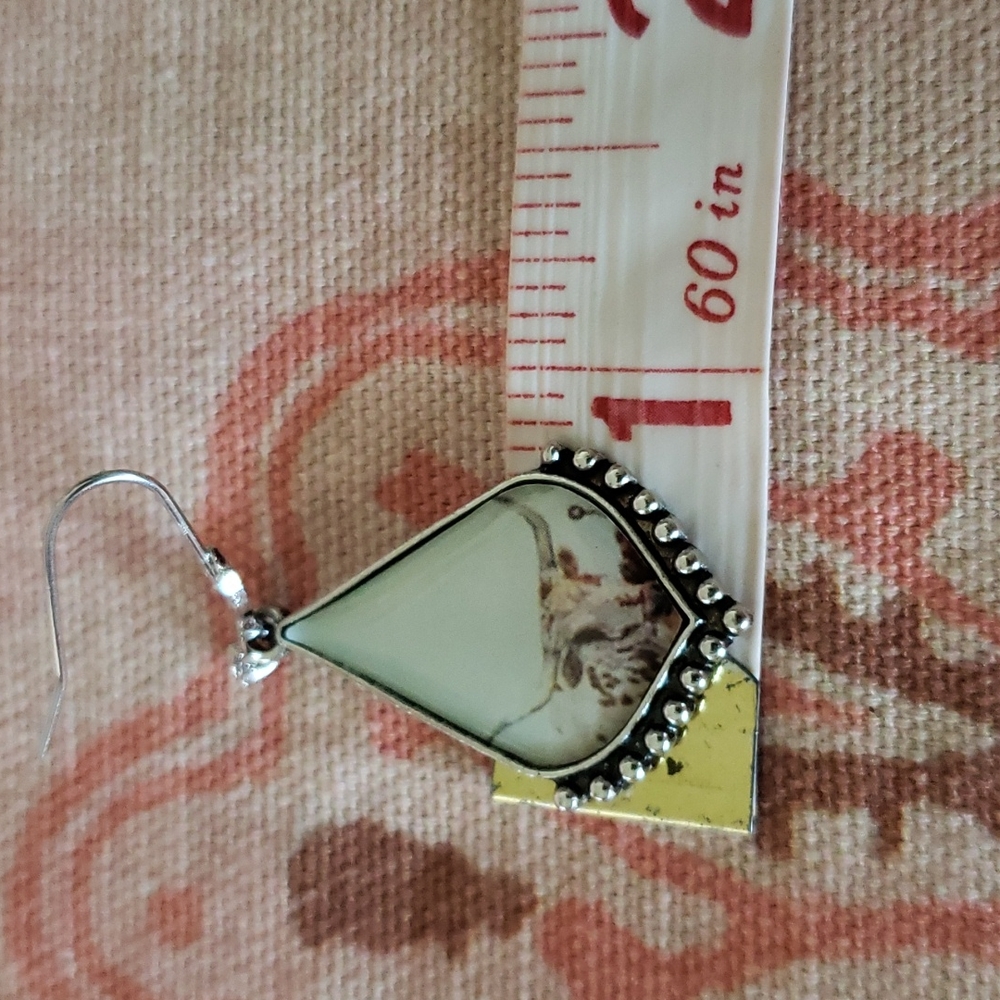 Longhorn Earrings Windmill Western Country Cowgirl Cowboy Cow Vaquera Cattle - Picture 8 of 9